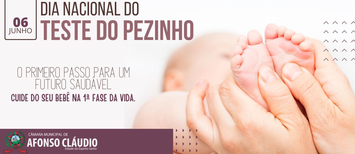 Dia Nacional do Teste do Pezinho