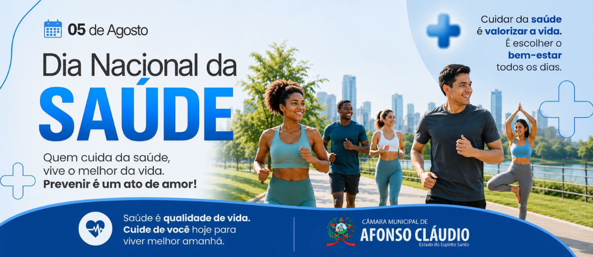 Dia Nacional da Saúde - 5 de Agosto