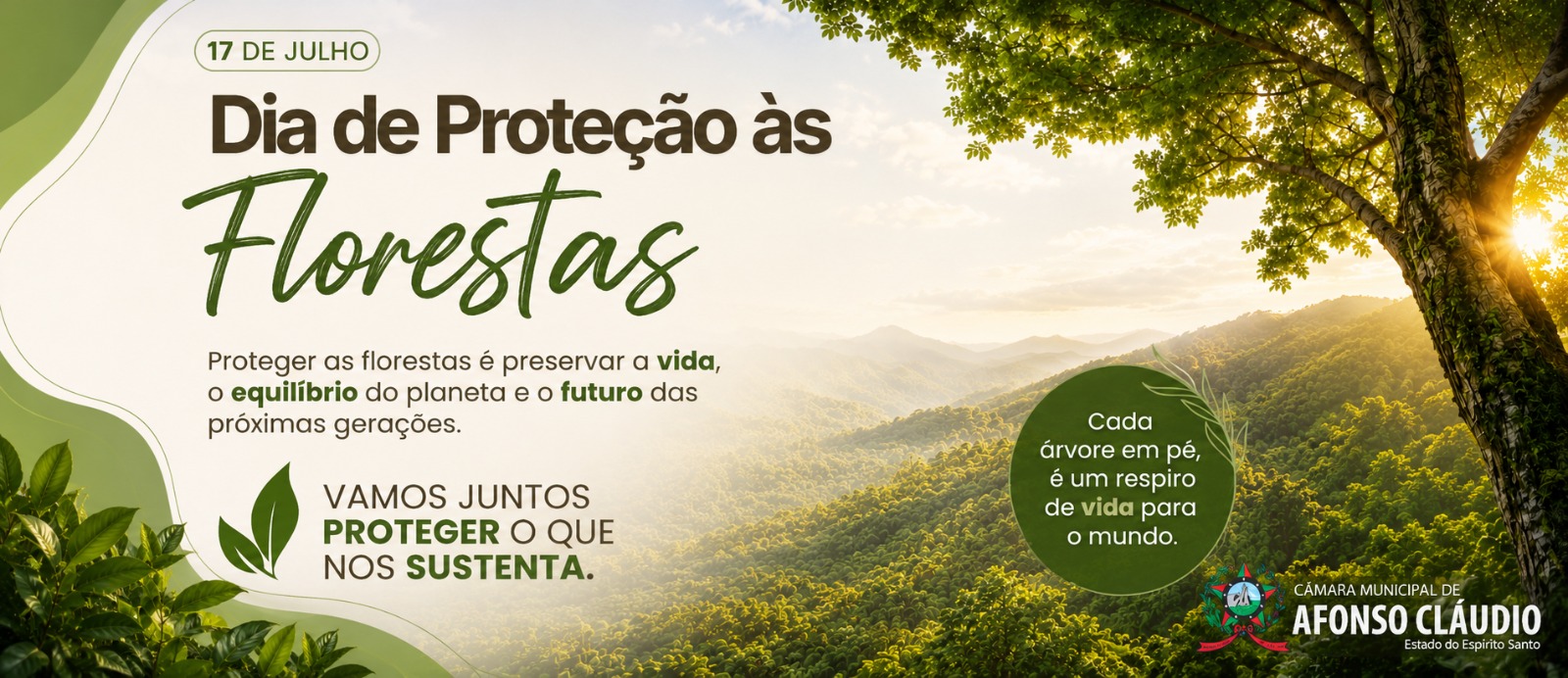 Dia de Proteção às Florestas - 17 de Julho