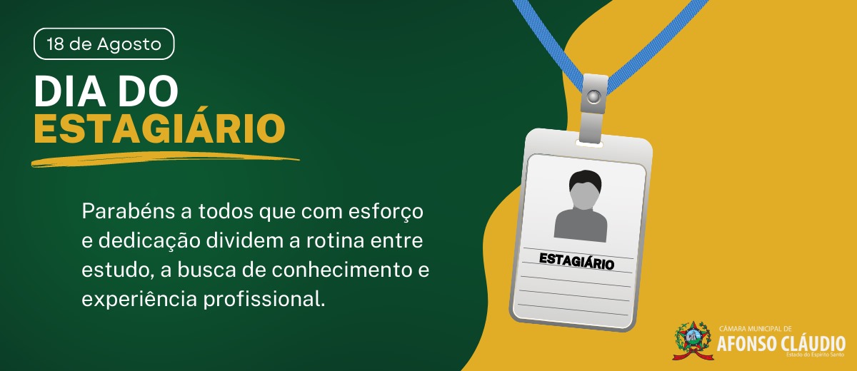 Dia do Estagiário