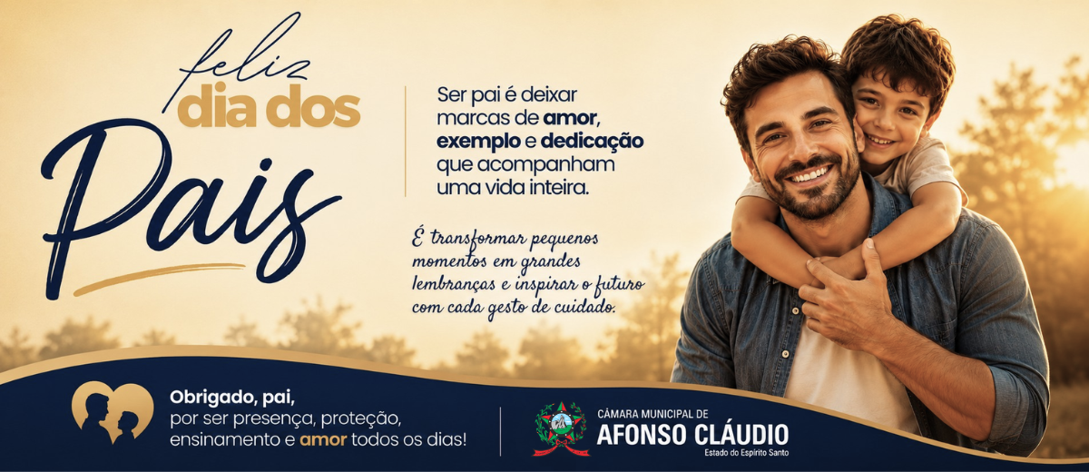Dia dos Pais - 09 de Agosto