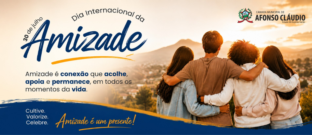 Dia Internacional da Amizade - 30 de Julho