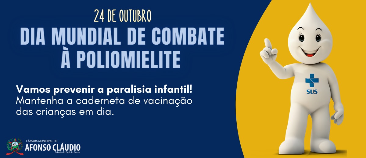 Dia Mundial de Combate à Poliomielite
