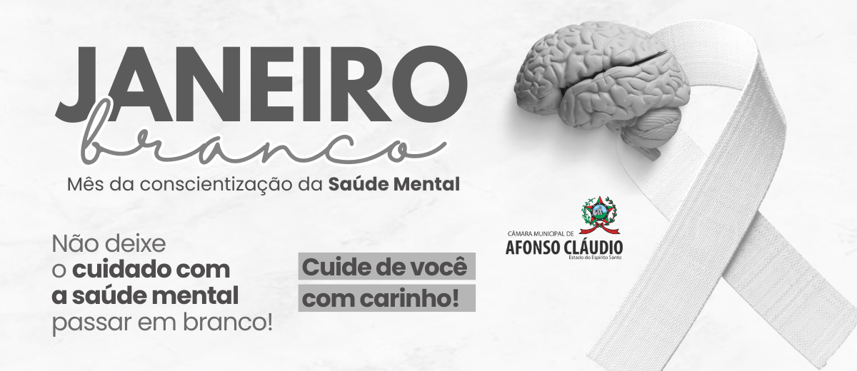 Janeiro Branco – Saúde Mental