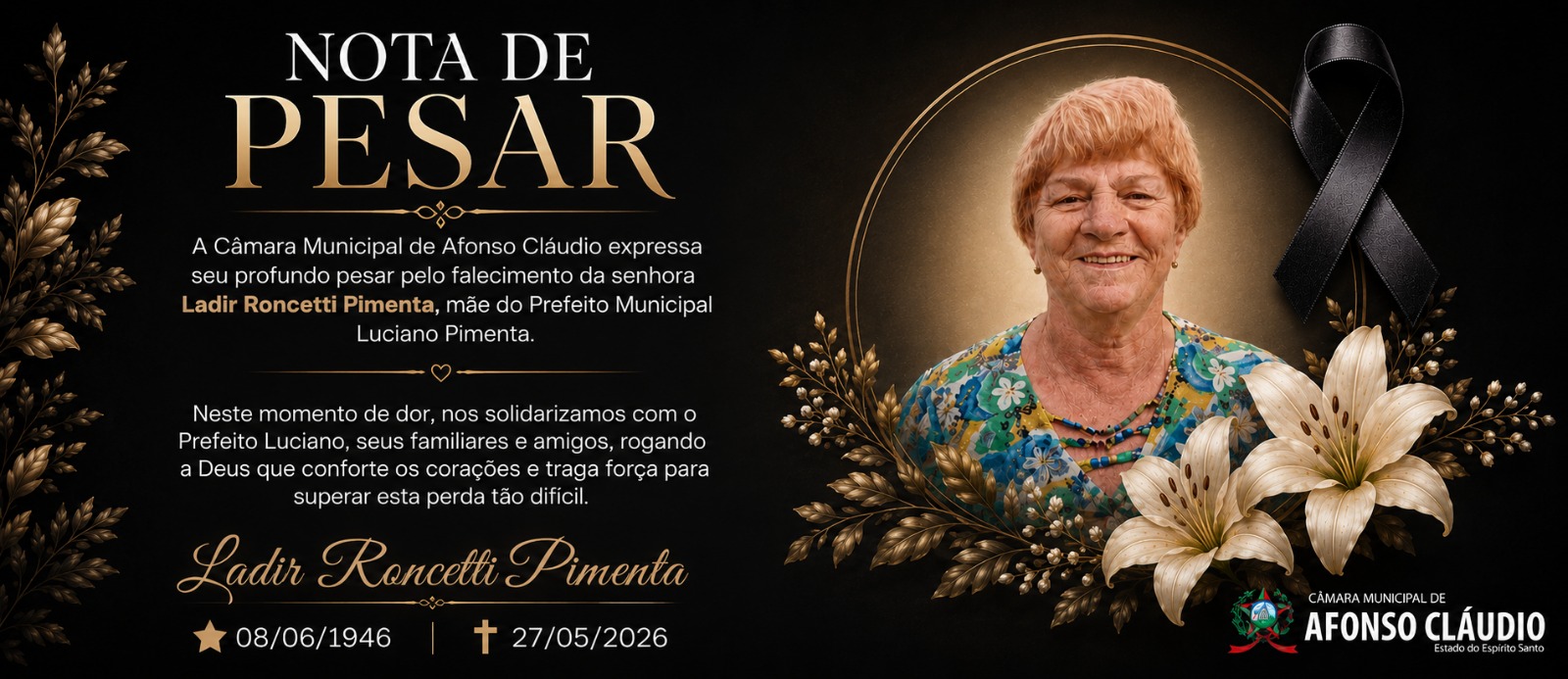 Nota de Pesar