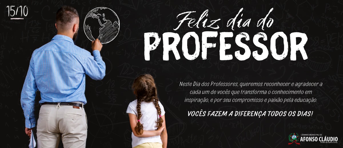 15 de Outubro - Dia do Professor