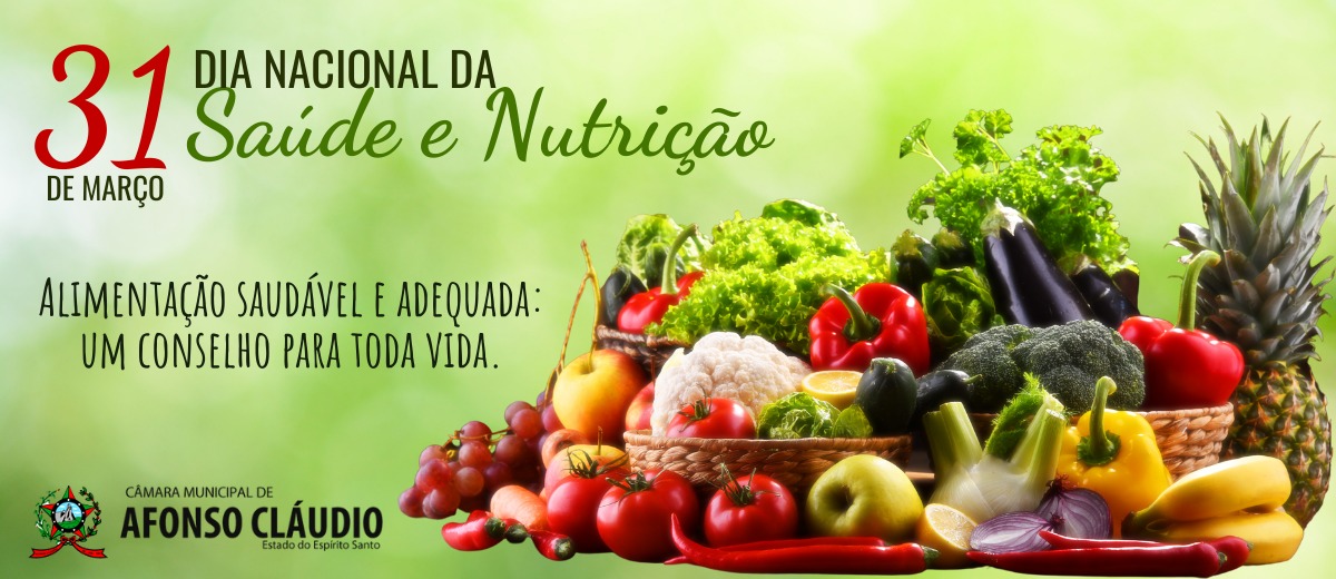 Dia Nacional da Saúde e da Nutrição