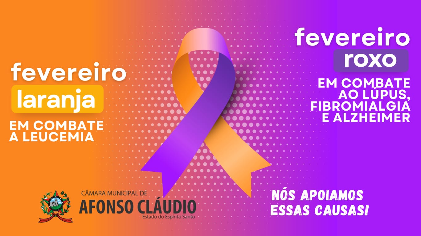 Fevereiro Roxo e Laranja