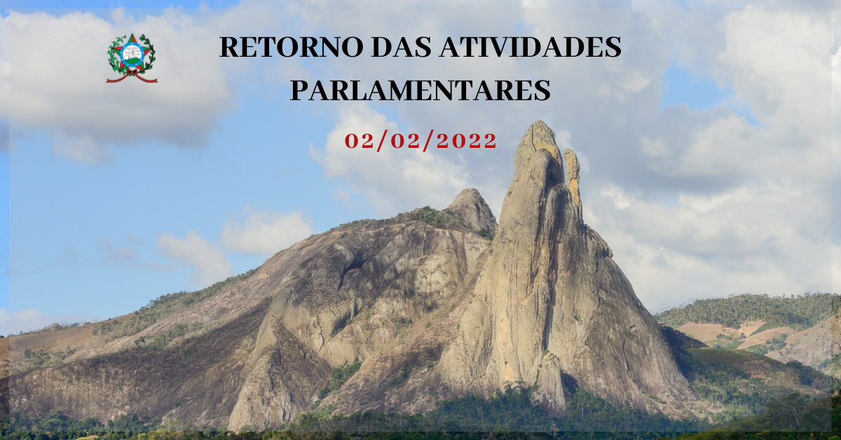 RETORNO DAS ATIVIDADES PARLAMENTARES